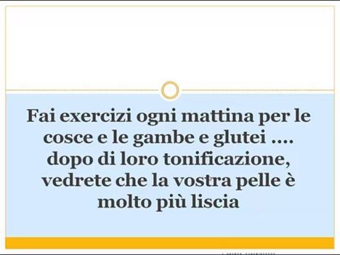 Come eliminare la cellulite suggerimento 14 Fai exercizi
