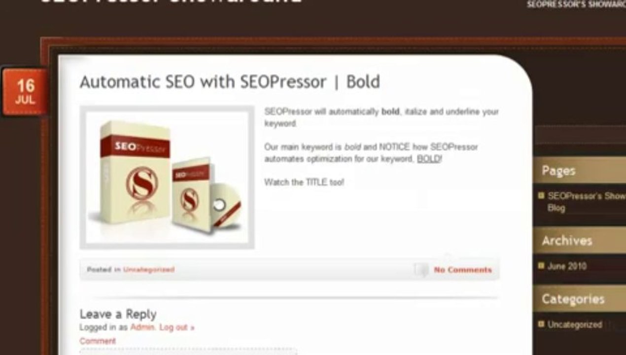 Wordpress SEO Plugin Which Helps You To Write Optimized Posts