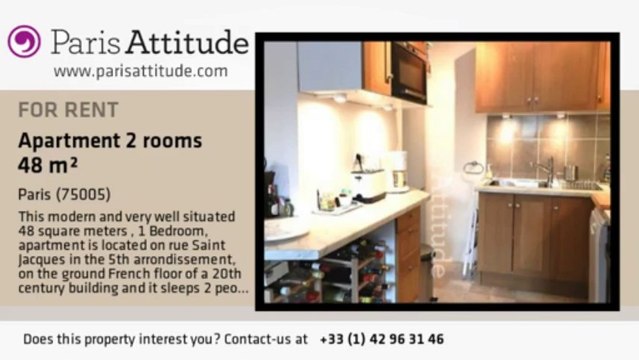 1 Bedroom Apartment for rent - Panthéon/Sorbonne, Paris - Ref. 7811