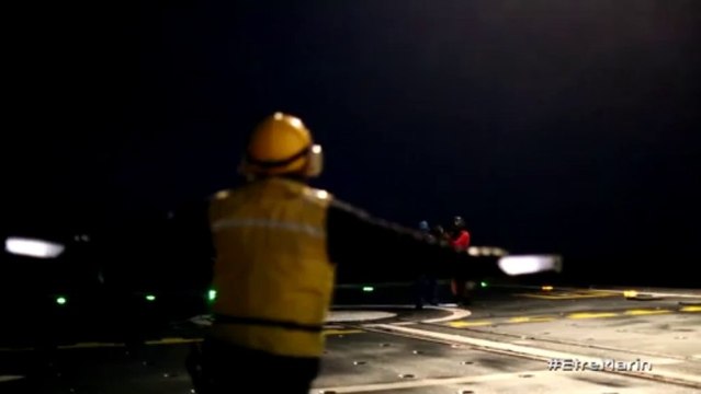 Caméra embarquée - Hélitreuillage de nuit