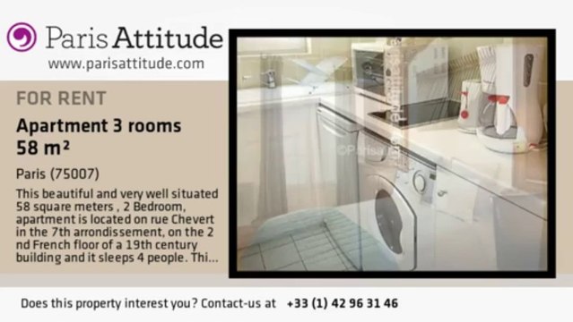 2 Bedroom Apartment for rent - Invalides, Paris - Ref. 2179