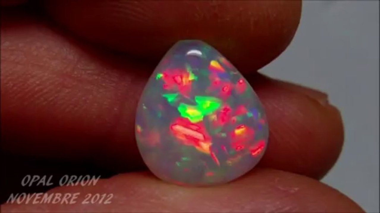 OE231 - OPAL ORION - Opale Patchwork Welo Pierre Ethiopienne