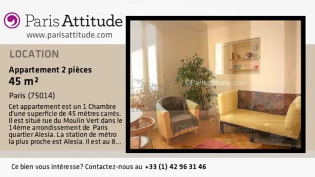 Appartement 1 Chambre à louer - Alésia, Paris - Ref. 1088