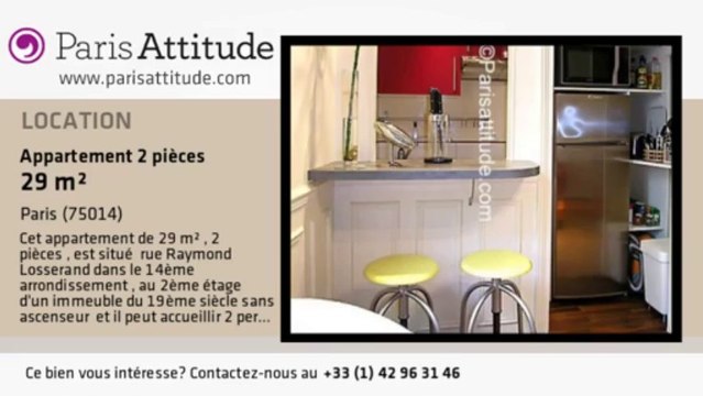 Appartement 1 Chambre à louer - Plaisance/Pernety, Paris - Ref. 4863