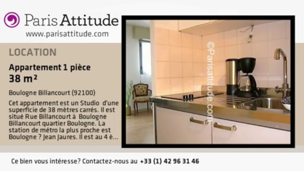 Appartement Studio à louer - Boulogne Billancourt, Boulogne Billancourt - Ref. 2664