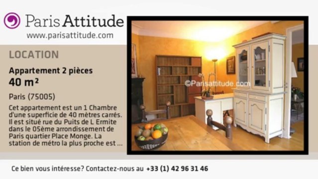Appartement 1 Chambre à louer - Place Monge, Paris - Ref. 2839