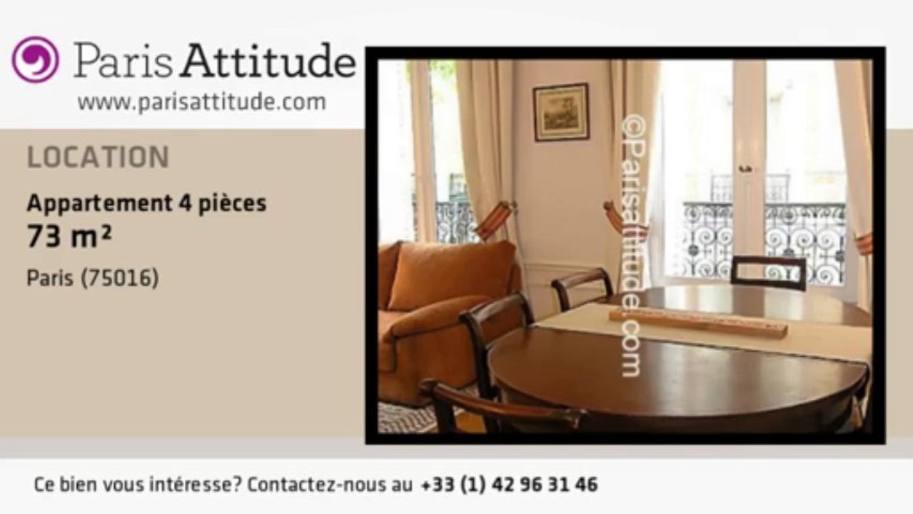 Appartement 3 Chambres à louer - Maison de la Radio, Paris - Ref. 5078