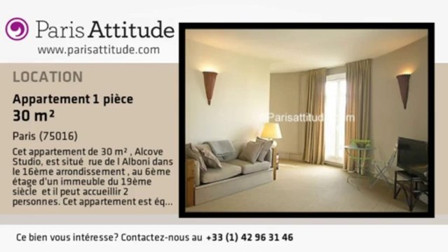 Appartement Alcove Studio à louer - Trocadéro, Paris - Ref. 7337