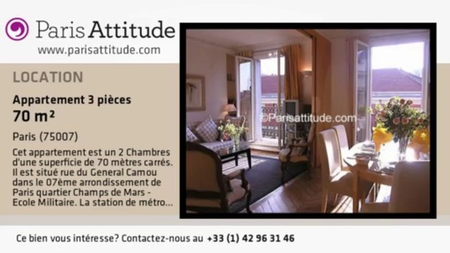 Appartement 2 Chambres à louer - Tour Eiffel, Paris - Ref. 1868