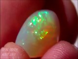 OE116 - OPAL ORION - Opale céleste pierre éthiopienne welo