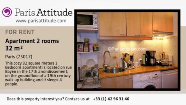 1 Bedroom Apartment for rent - Arc de Triomphe, Paris - Ref. 1879