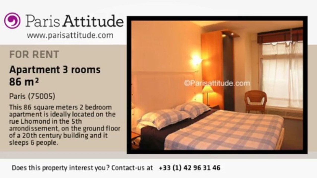 2 Bedroom Apartment for rent - Panthéon/Sorbonne, Paris - Ref. 180