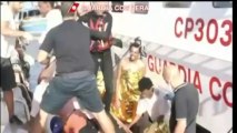 Italie : les migrants rescapés du naufrage débarqués à Lampedusa