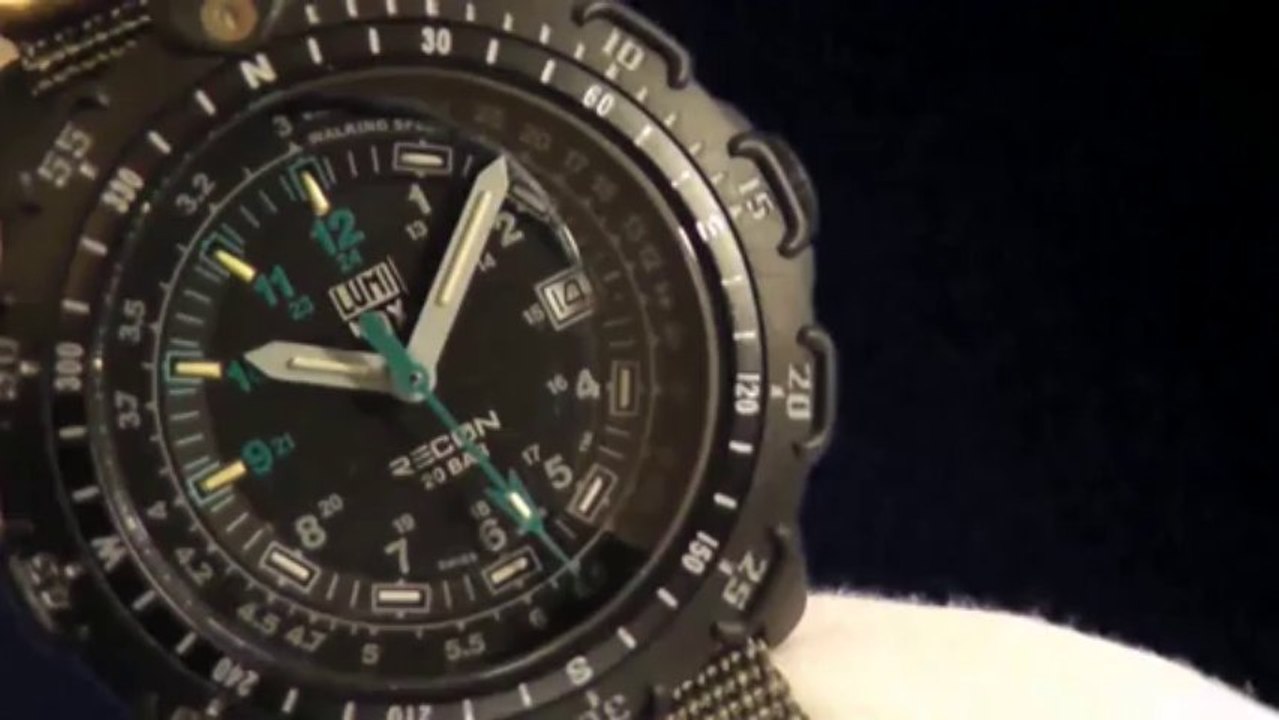 Luminox Herrenuhr Recon Point Man 8823 KM GH