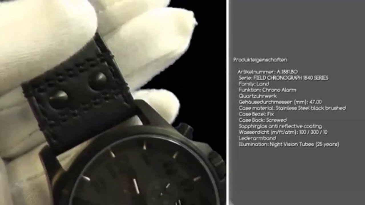 Luminox Herrenuhr Field Chronograph 47 mm 1881.BO