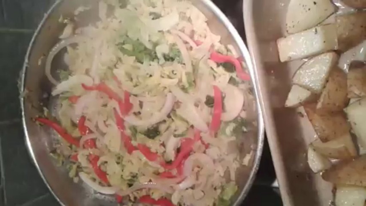 Simple Gammon & Cabbage