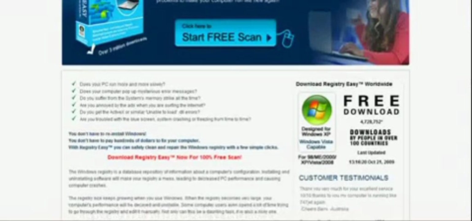 Speed Up Your Computer With Registry Easy Cleaner