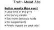 Truth About Abs An Overview of Mike Geary's The Truth About Six Pack Abs