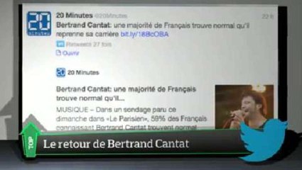 Top Media : Bertrand Cantat fait des vagues sur Twitter