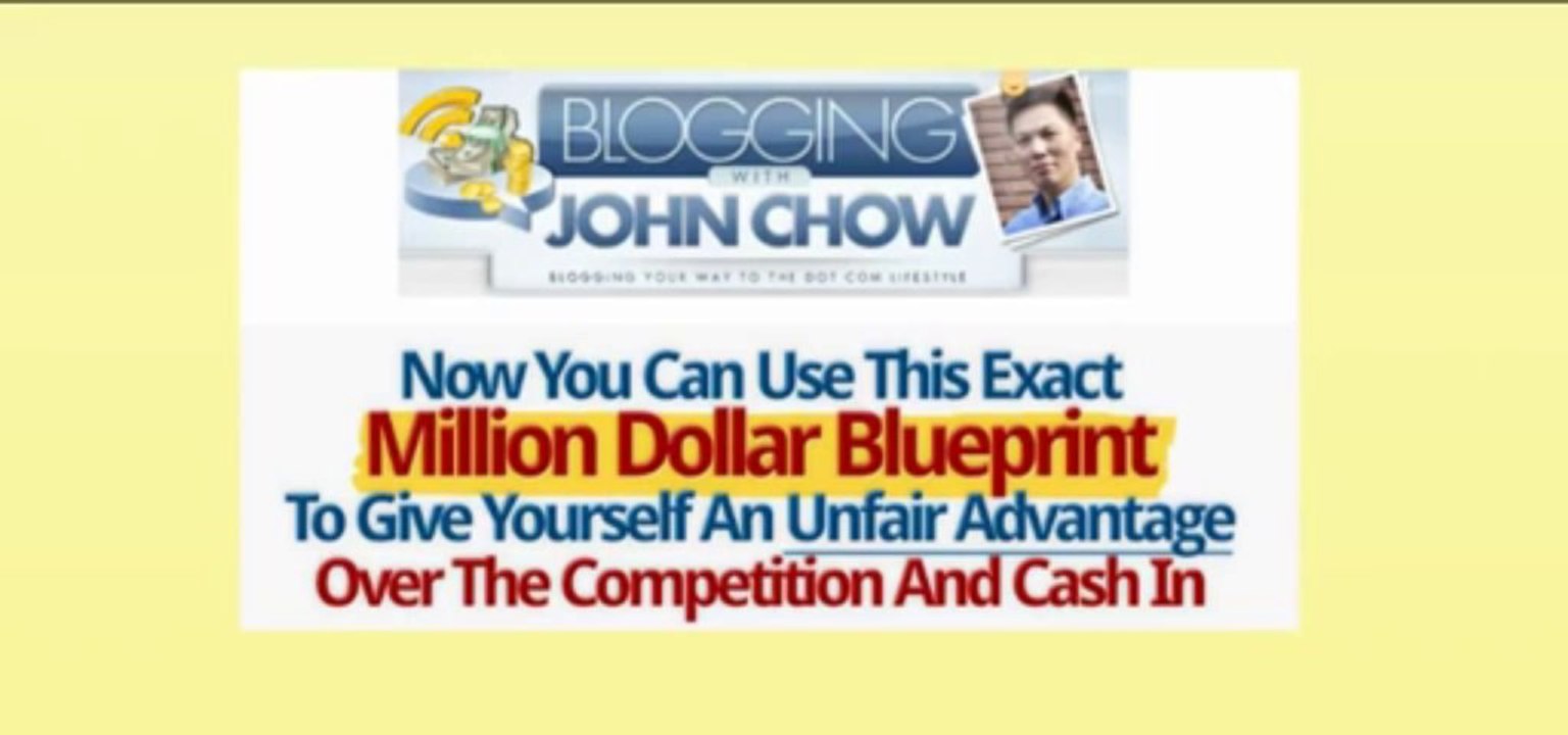 How To Make Money With A Blog | Best Blogging With John Chow Review