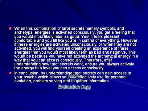 Tarot readings, or Tirage de Tarots in the French language, secrets-unlocking them.
