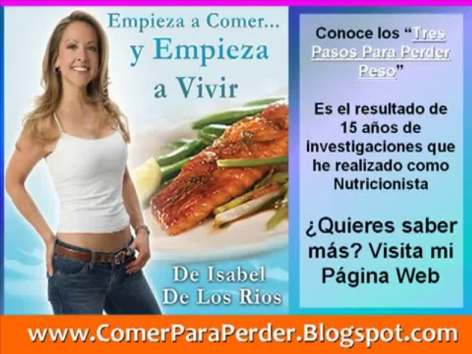 Como Bajar Peso - Comer para Perder - Las Mejores Recetas