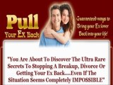 Pull Your Ex Back Review | Pull Your Ex Back Free Pdf