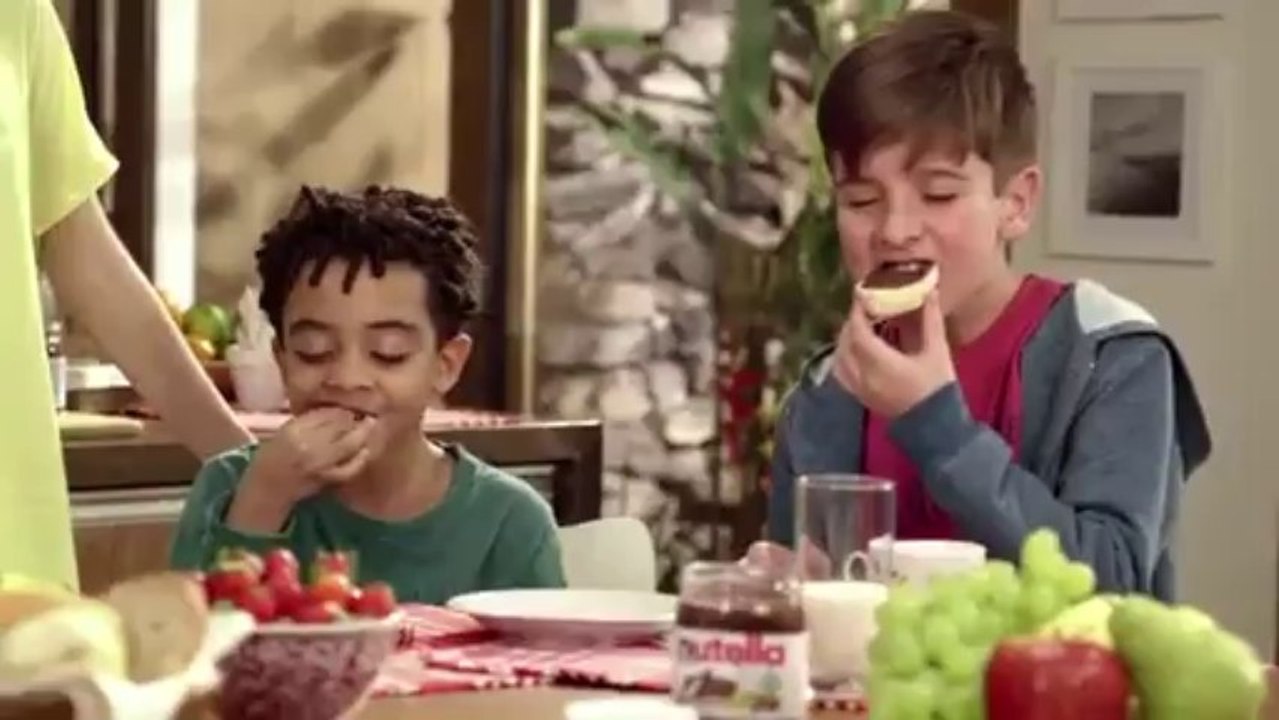 kaka fait la promo de Nutella