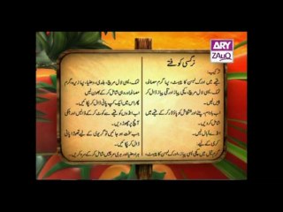 Zauq Zindagi with Sara Riaz and Dr. Khurram Musheer, Nargisi Kofte, Kandhari Gosht & Ginger Bread, special episode, part 2 of 2