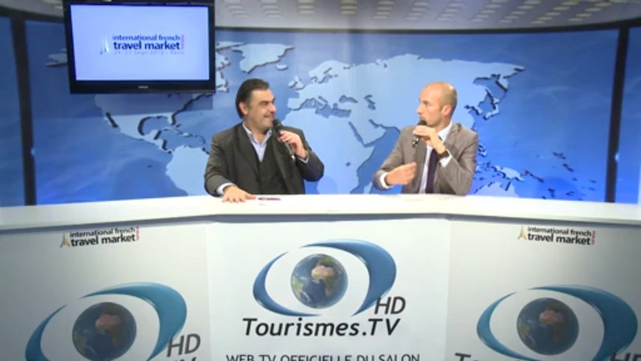 Interview de Thomas Desplanques directeur d'IFTM Top Résa pendant le salon 2013