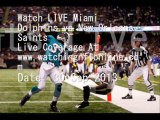 Live Bing NFL Miami vs New Orleans