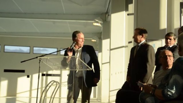 Piscine Yves Nayme à Saint-Etienne (42, France) : Discours du représentant de la Région Rhône-Alpes (20 sept. 2013)