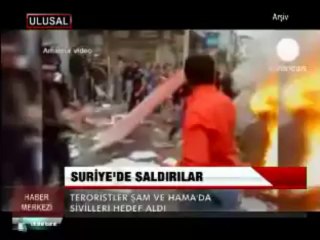 SURİYE' DE SİVİLLERE SALDIRI