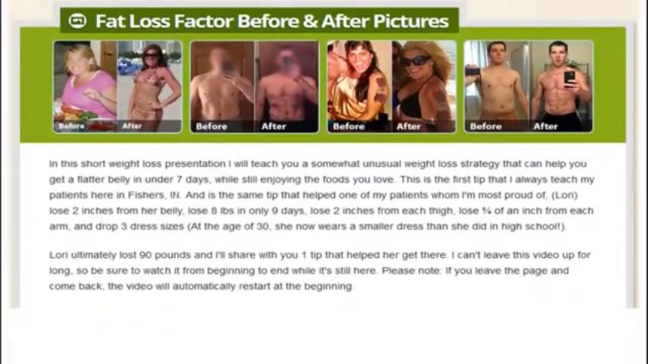 Fat Loss Factor Package  4 Bonus Books + Fat Loss Factor Yahoo