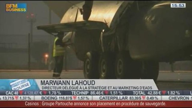 Livraison du premier avion militaire A400M : Marwann Lahoud, dans Intégrale Bourse - 30/09