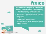 Safe Internet Browsing Tips for Parents and Teachers