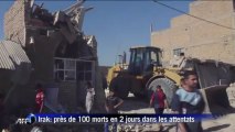 Irak: près de 100 morts en deux jours dans les attentats