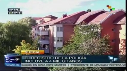 Polícia de Suecia crea base de datos policial de gitanos