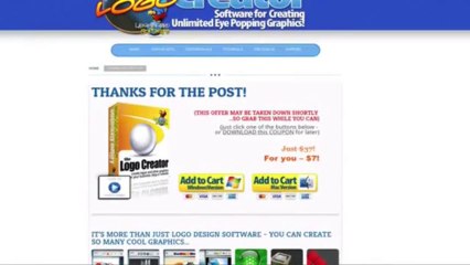 Get The Logo Creator - Special Offer Only 7 Dollar !!