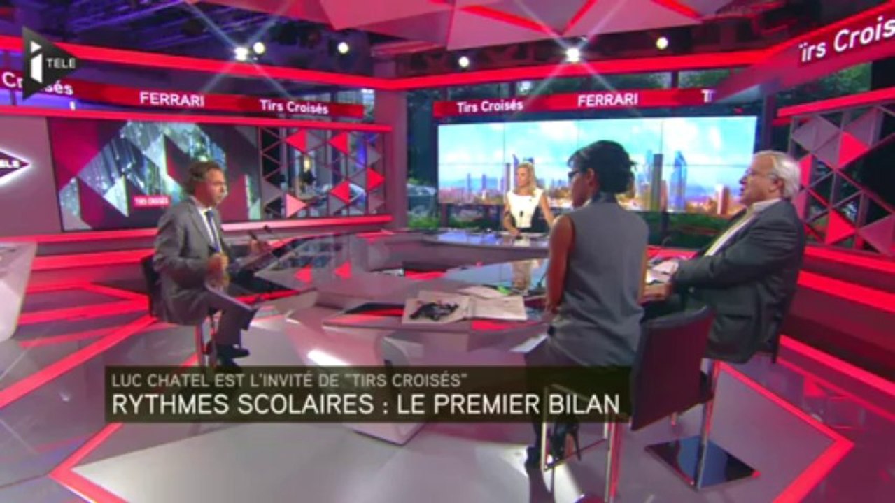 Luc Chatel sur les rythmes scolaires "cette réf...