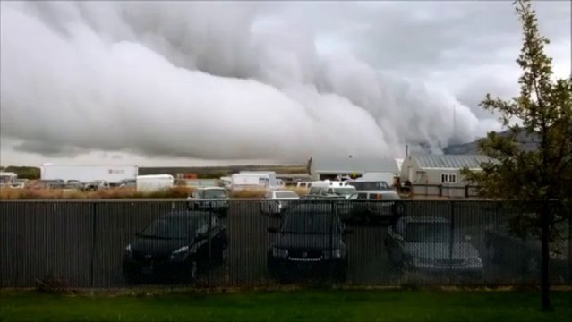 Amazing Time Lapse Shows Clouds Rolling over Gallatin Valley