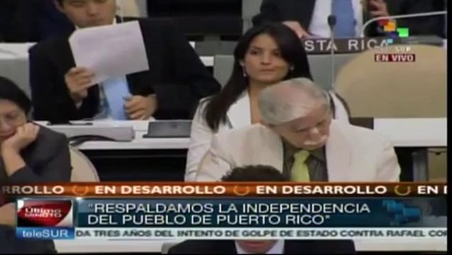 Canciller de Nicaragua demanda cese de bloqueo a Cuba ante ONU
