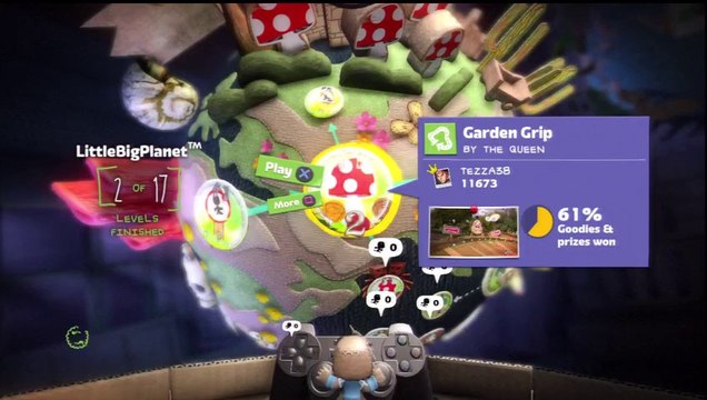 PS3 - Little Big Planet Karting - Garden Grip