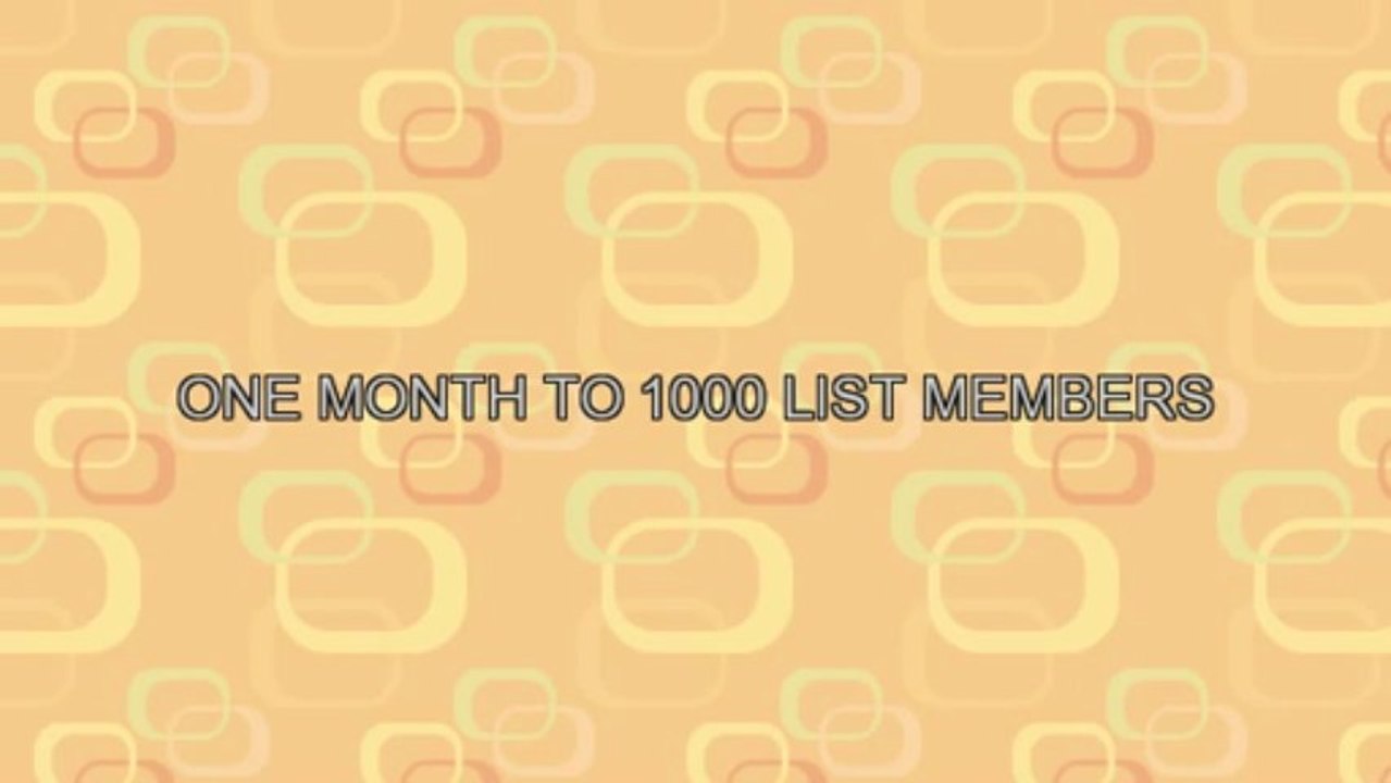 Email List Building