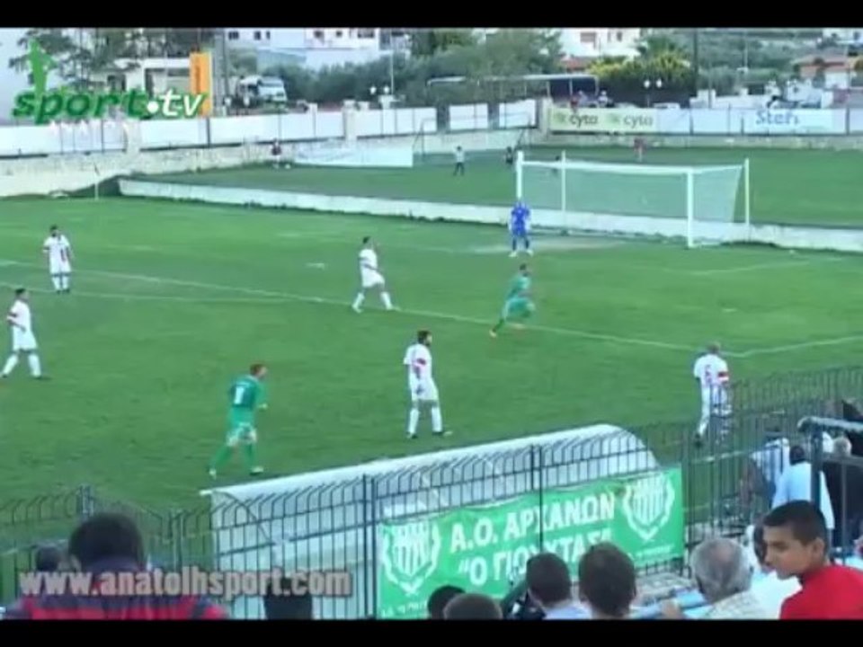 Γιούχτας – Ολυμπιακός Λαυρίου 3-1 (29-9-2013)