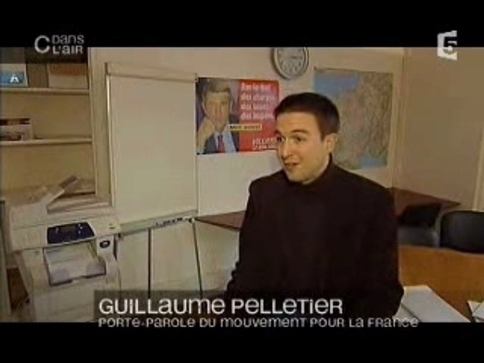 Guillaume Peltier sur France 5