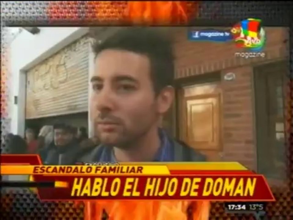 Pronto.com.ar El hijo de Doman habla de su padre