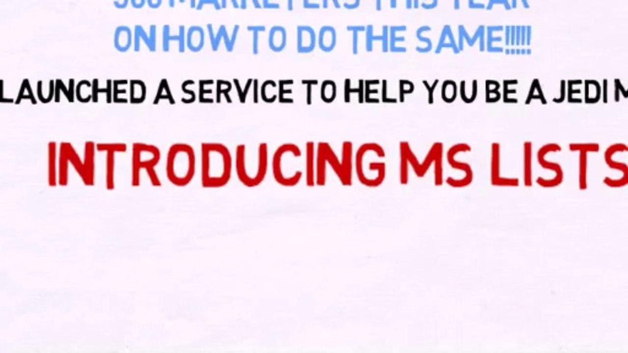 MS Lists | Magic Submitter Tutorials