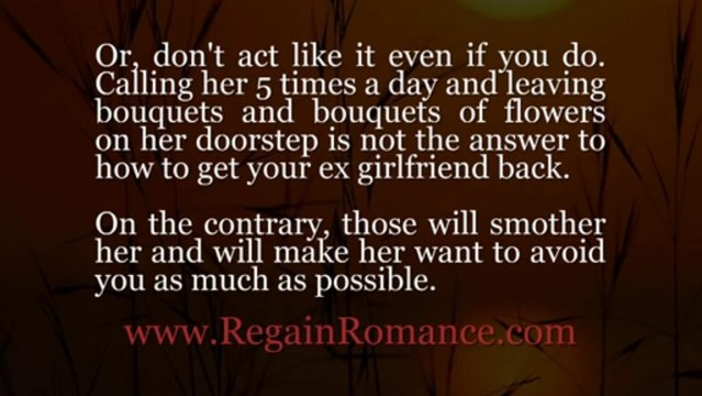 Get Your Ex Girlfriend Back | 3 Tips You Can Try Right Now