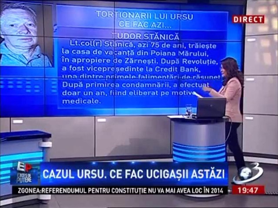 2/2 - Cazul GHEORGHE URSU (Babu). CRIMINALII LIBERI, JUSTITIA COMPLICE (Exces de putere)